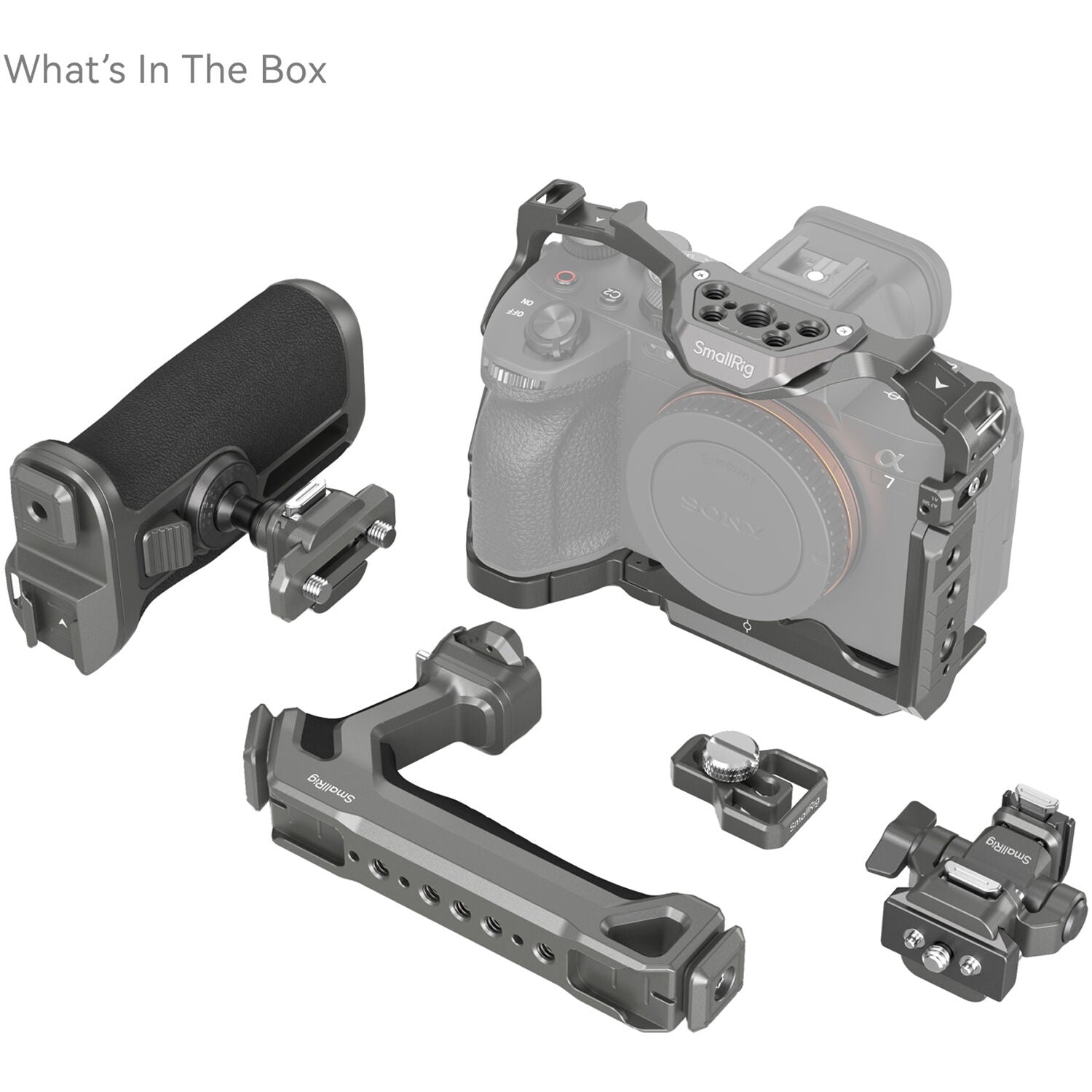 SmallRig HawkLock Quick Release Advanced Cage Kit for Sony Alpha 7R V / Alpha 7 IV / 