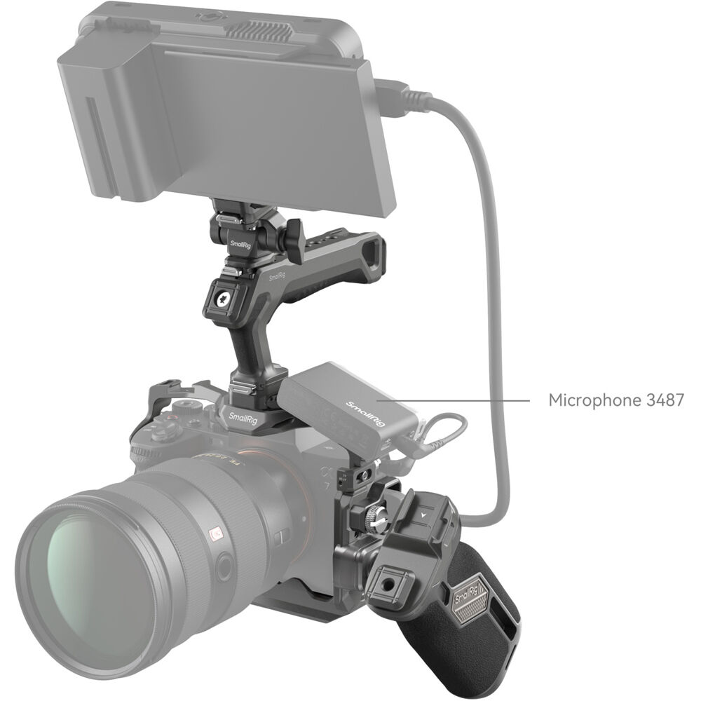 SmallRig HawkLock Quick Release Advanced Cage Kit for Sony Alpha 7R V / Alpha 7 IV / 