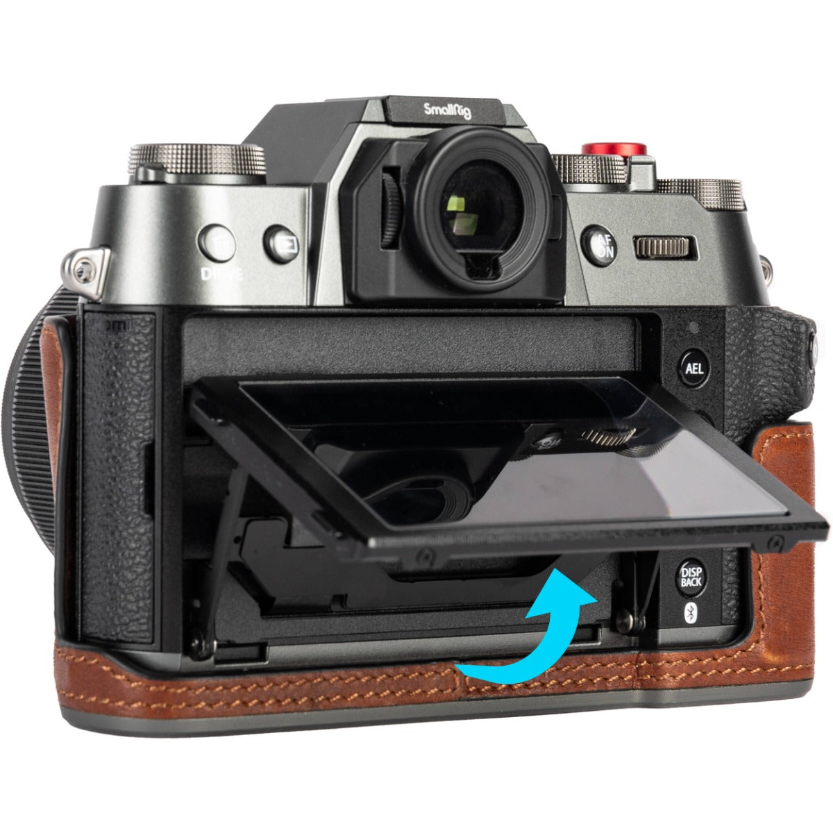 SmallRig Leather Half Case Kit for FUJIFILM X-T50 (Brown) 4710