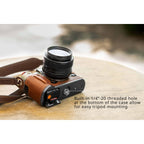 SmallRig Leather Half Case Kit for FUJIFILM X-T50 (Brown) 4710