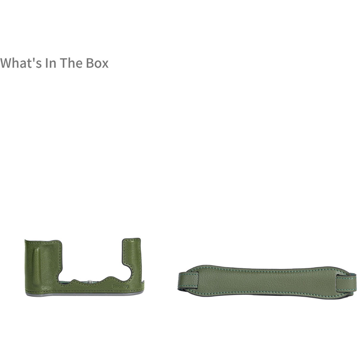 SmallRig Leather Half Case Kit for FUJIFILM X-T50 (Green) 4711