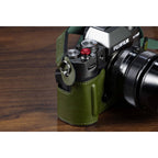 SmallRig Leather Half Case Kit for FUJIFILM X-T50 (Green) 4711