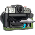 SmallRig Leather Half Case Kit for FUJIFILM X-T50 (Green) 4711