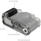SmallRig Silicone L-Shape Handle for FUJIFILM X-T50 (Charcoal Silver) 4712