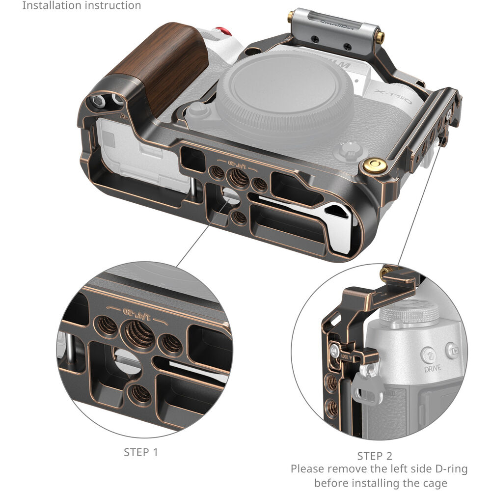 SmallRig Retro Cage for FUJIFILM X-T50 4714