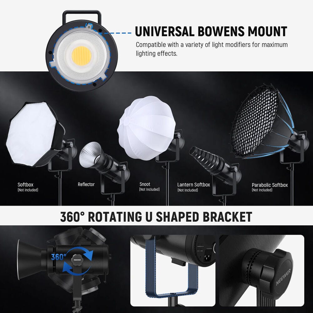 NEEWER CB200C RGB LED Video Light