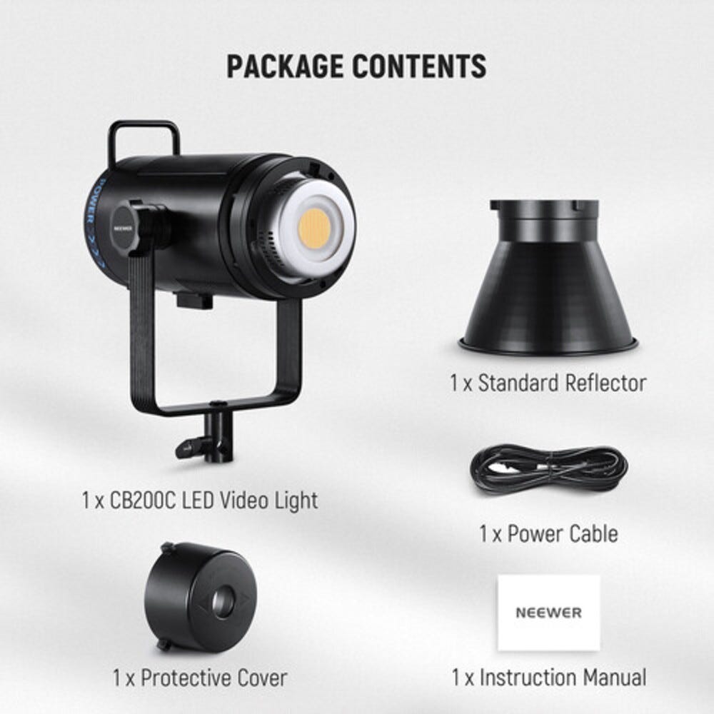 NEEWER CB200C RGB LED Video Light