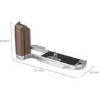 SmallRig Wooden L-Shape Grip for FUJIFILM X-T50 (Silver) 4735