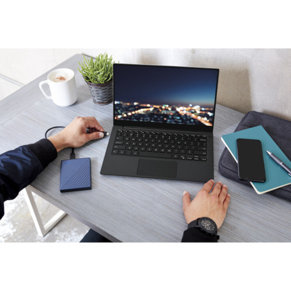 WD My Passport 6TB USB 3.1 Portable Hard Drive (Midnight Blue)