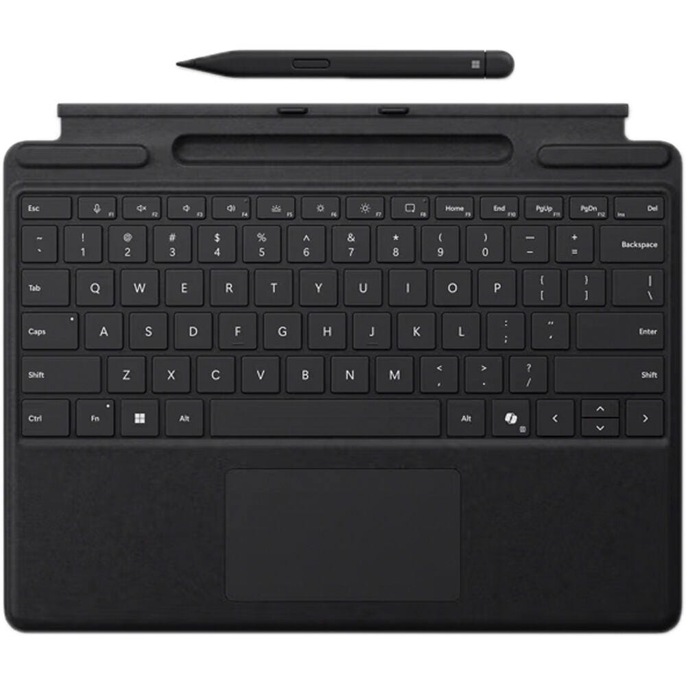 Microsoft Surface Pro Keyboard (11th Edition) with Slim Pen 2 (Black)