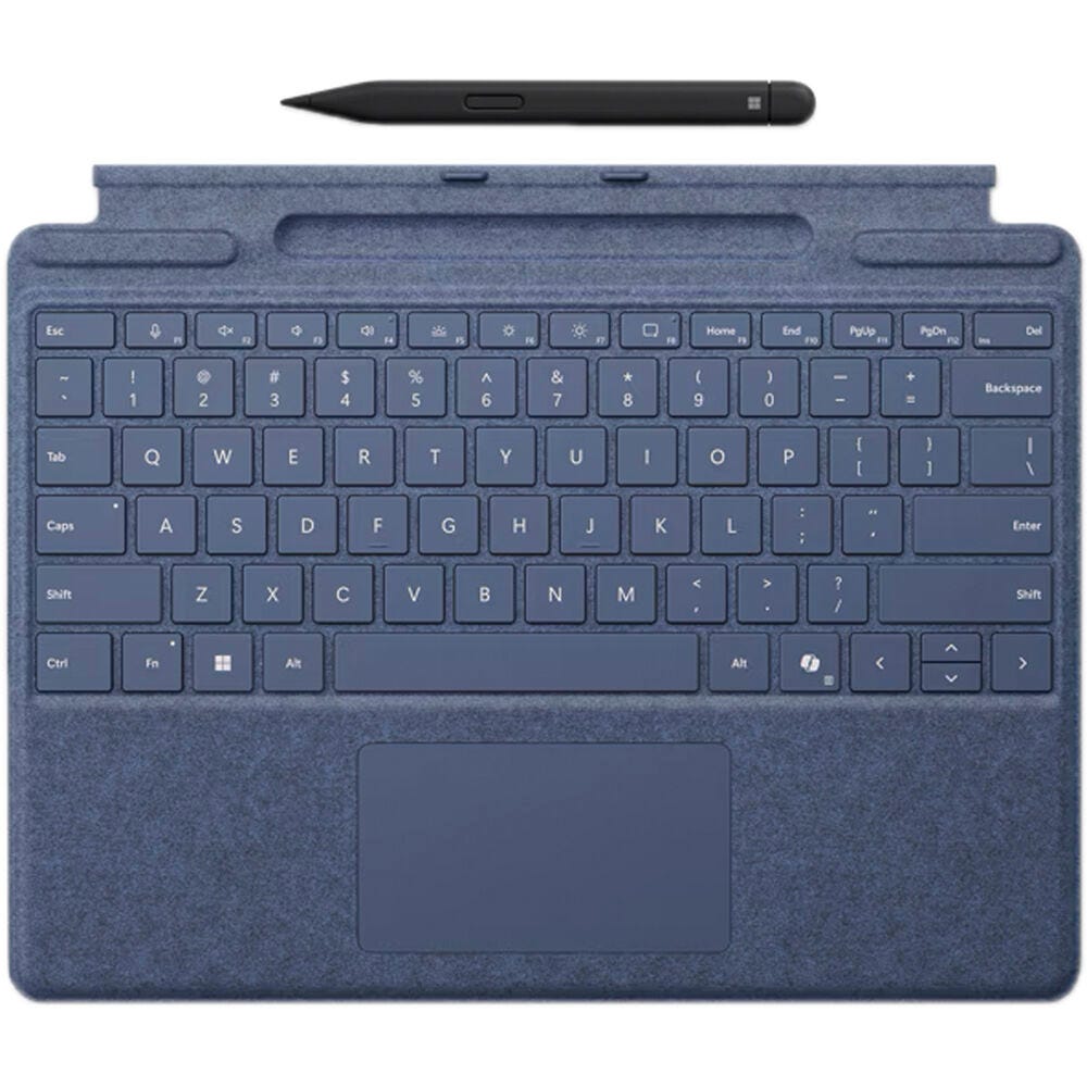 Microsoft Surface Pro Keyboard (11th Edition) with Slim Pen 2 (Sapphire)