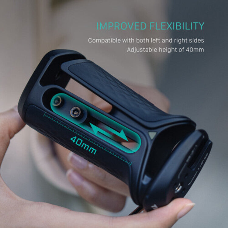 Tilta Iron Head Xeno Side Handle - Dual Screw Interface - Black