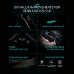 Tilta Iron Head Xeno Side Handle - Dual Screw Interface - Black