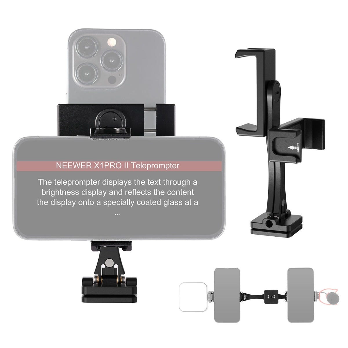 NEEWER SP-08 Metal Phone Mount