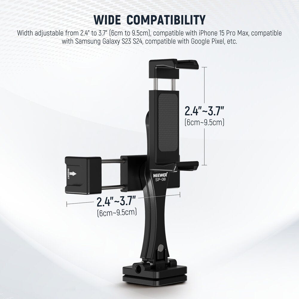 NEEWER SP-08 Metal Phone Mount