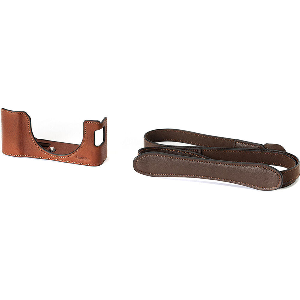SmallRig Leather Half Case Kit for FUJIFILM X100VI (Brown) 4699