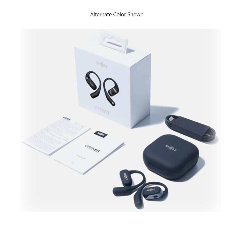 Shokz OpenFit Air Open-Ear Wireless Headphones (White) 