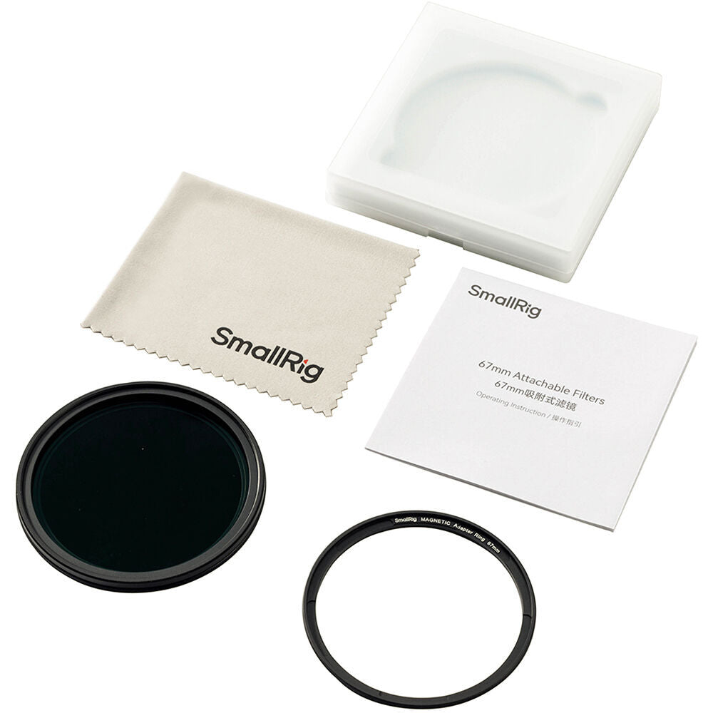SmallRig Attachable VND Filter ND2-ND32 (1-5 Stop) 67mm 4581