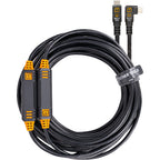 Tether Tools TetherPro 9.4m USB-C/USB-C Straight To Right Black