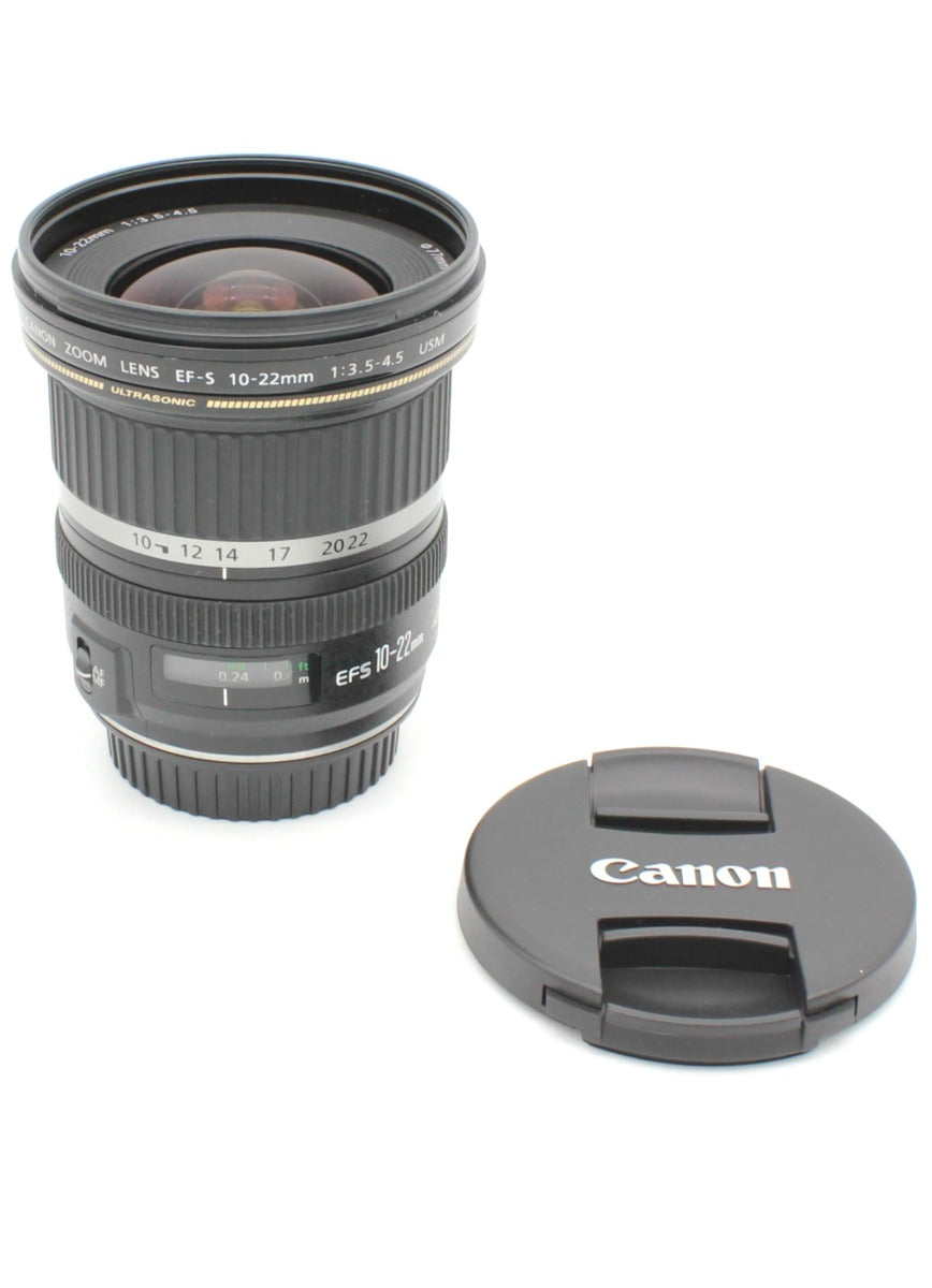Used Canon EF-S 10-22mm USM F/3.5-4.5  Ultra Wide Zoom SN: 06772032