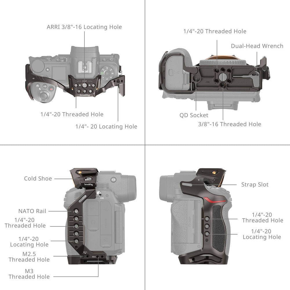 SmallRig "Night Eagle" Cage for Nikon Z 6III 4521 