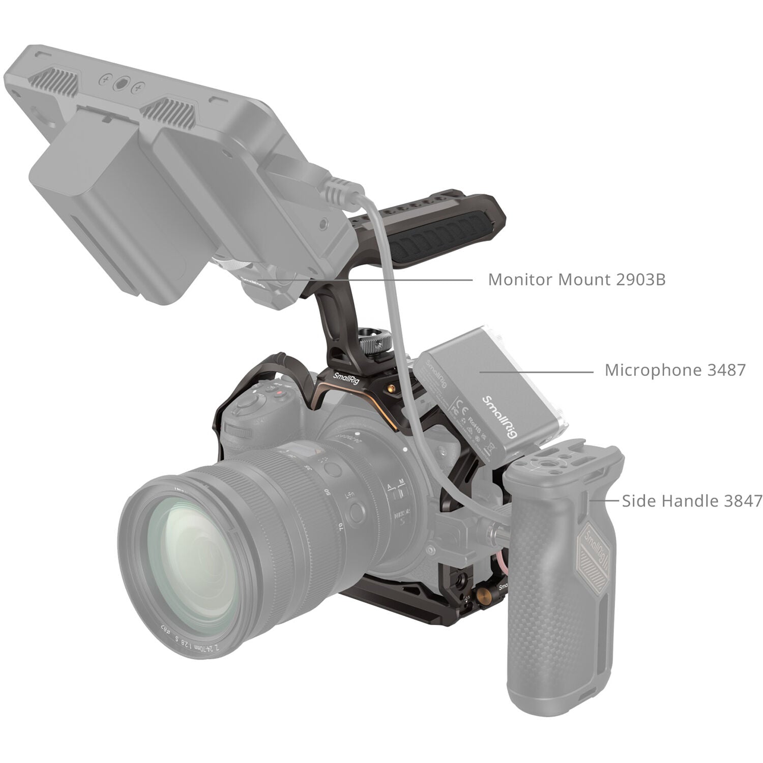SmallRig "Night Eagle" Cage Kit for Nikon Z 6III 4522