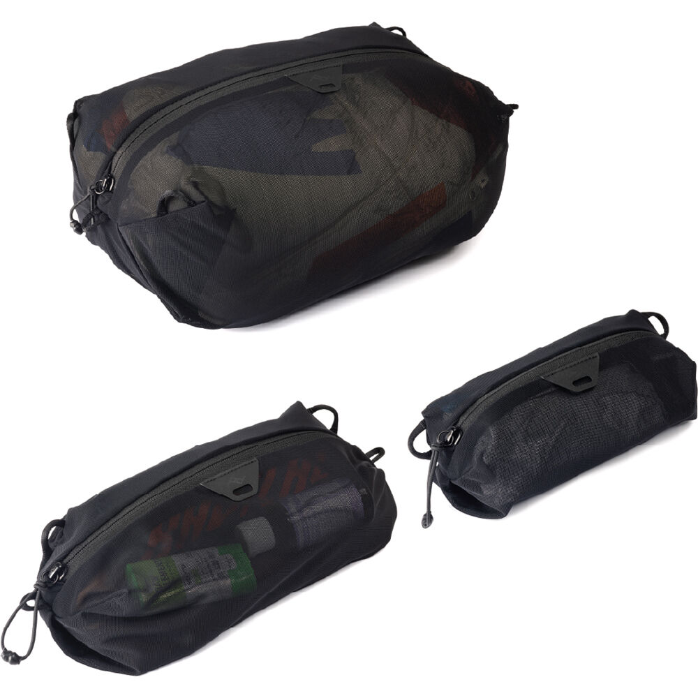 Peak Design Ultralight Mesh Packing Cube BUNDLE XXS-XS-S - Black