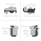 SmallRig HawkLock Quick Release Cage for Panasonic LUMIX GH7 / GH6 4824 