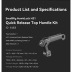 SmallRig HawkLock H21 Quick Release Top Handle Kit 4483