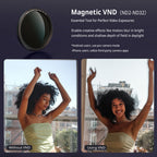 SmallRig Attachable 1/4 Effect Black Mist Filter (67mm) 4583 