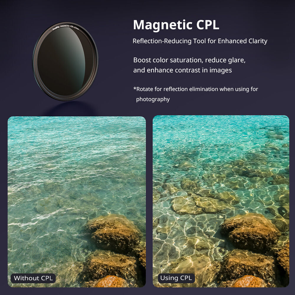 SmallRig Attachable 1/4 Effect Black Mist Filter (67mm) 4583 
