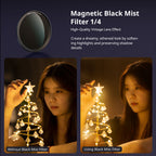 SmallRig Attachable 1/4 Effect Black Mist Filter (67mm) 4583 