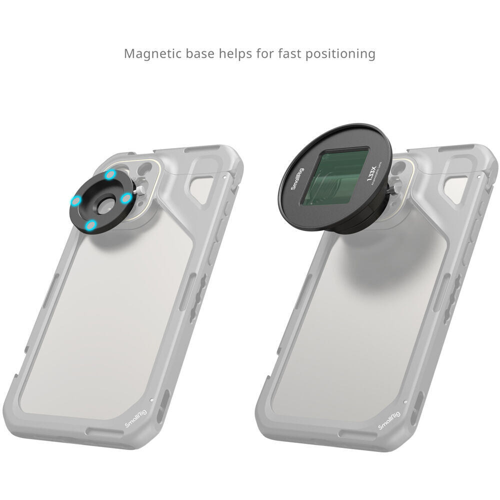 SmallRig 1.33x Anamorphic Lens for Mobile Phone (T-mount) 4590
