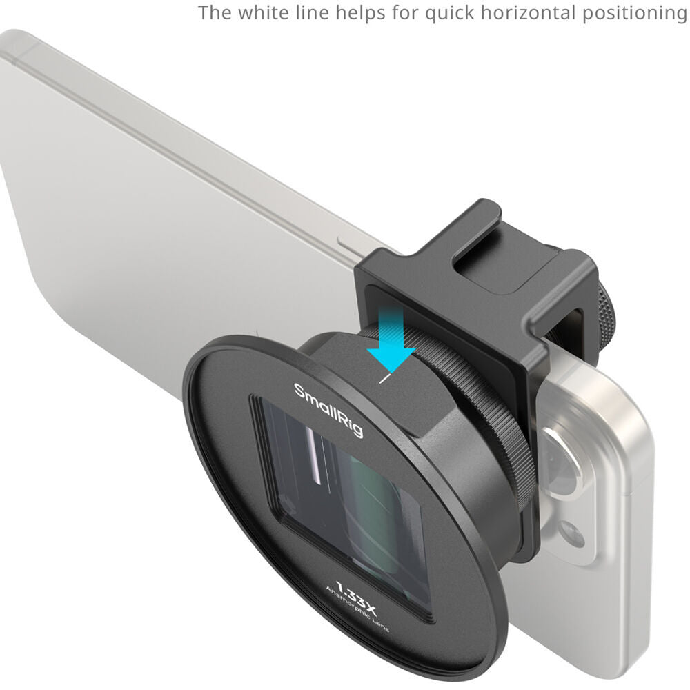 SmallRig 1.33x Anamorphic Lens for Mobile Phone (T-mount) 4590