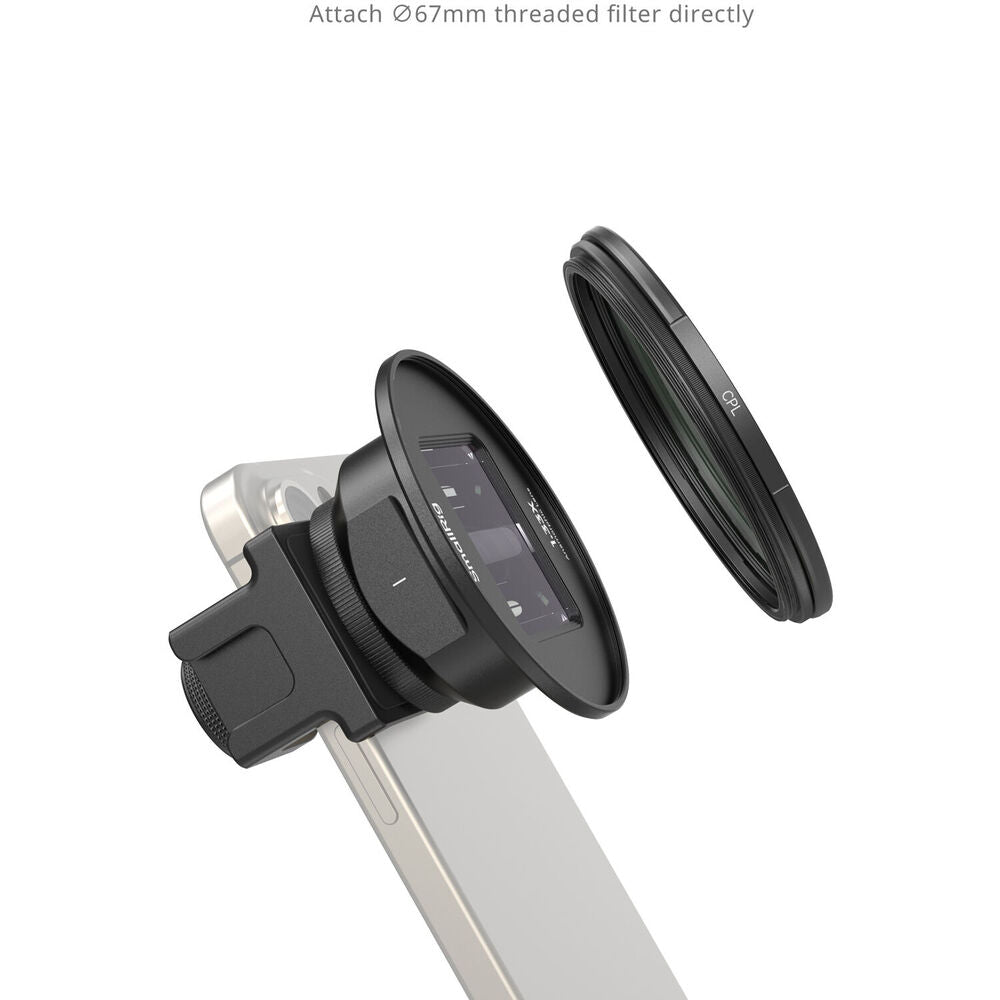 SmallRig 1.33x Anamorphic Lens for Mobile Phone (T-mount) 4590
