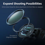 SmallRig 1.33x Anamorphic Lens for Mobile Phone (T-mount) 4590