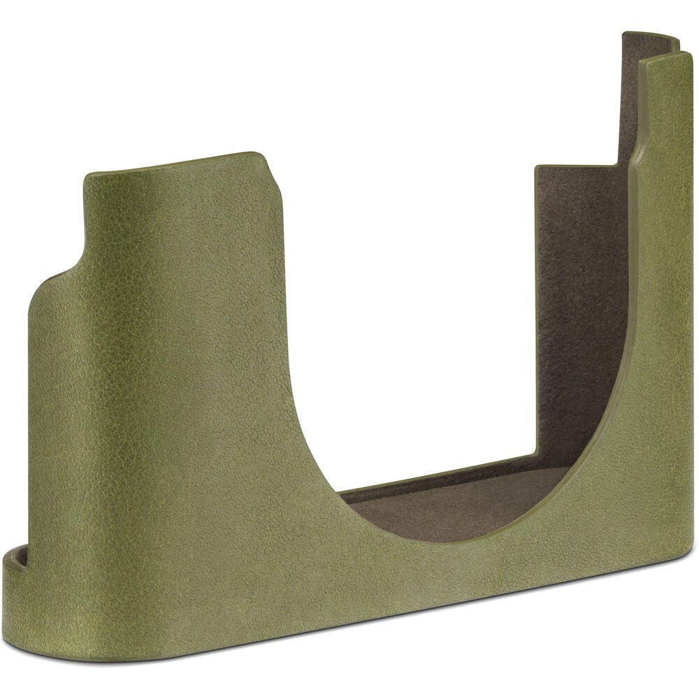 Leica D-Lux 8 Leather Half Case - Olive Green 