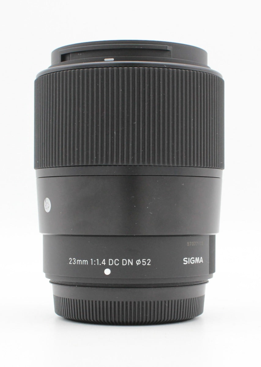 Used Sigma 23mm f/1.4 DG DN Contemporary Lens - Fujifilm X Mount  S/N - 57377113
