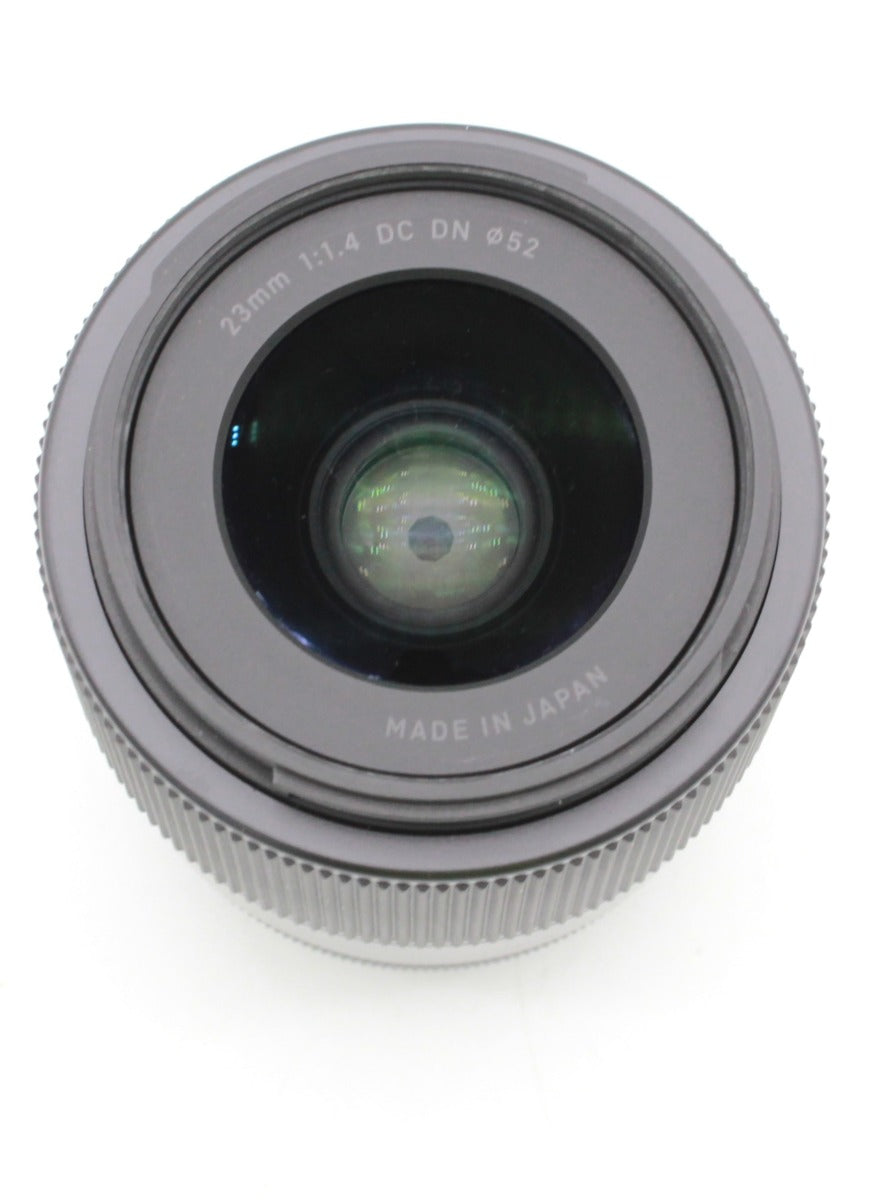 Used Sigma 23mm f/1.4 DG DN Contemporary Lens - Fujifilm X Mount  S/N - 57377113