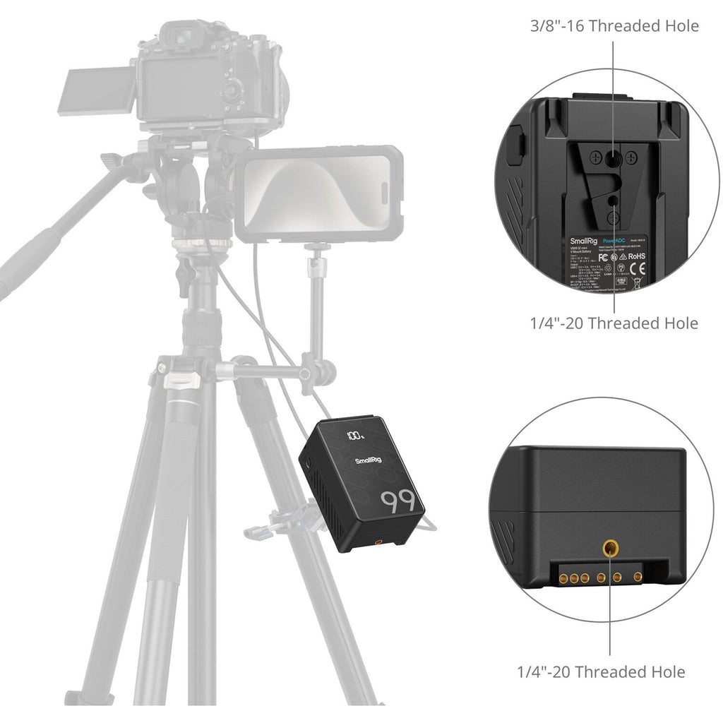 SmallRig VB99 SE mini V Mount Battery 4608