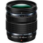 OM System 12-45mm f4 PRO Lens - Black