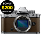 Nikon Z f Body (Silver/Sepia Brown)