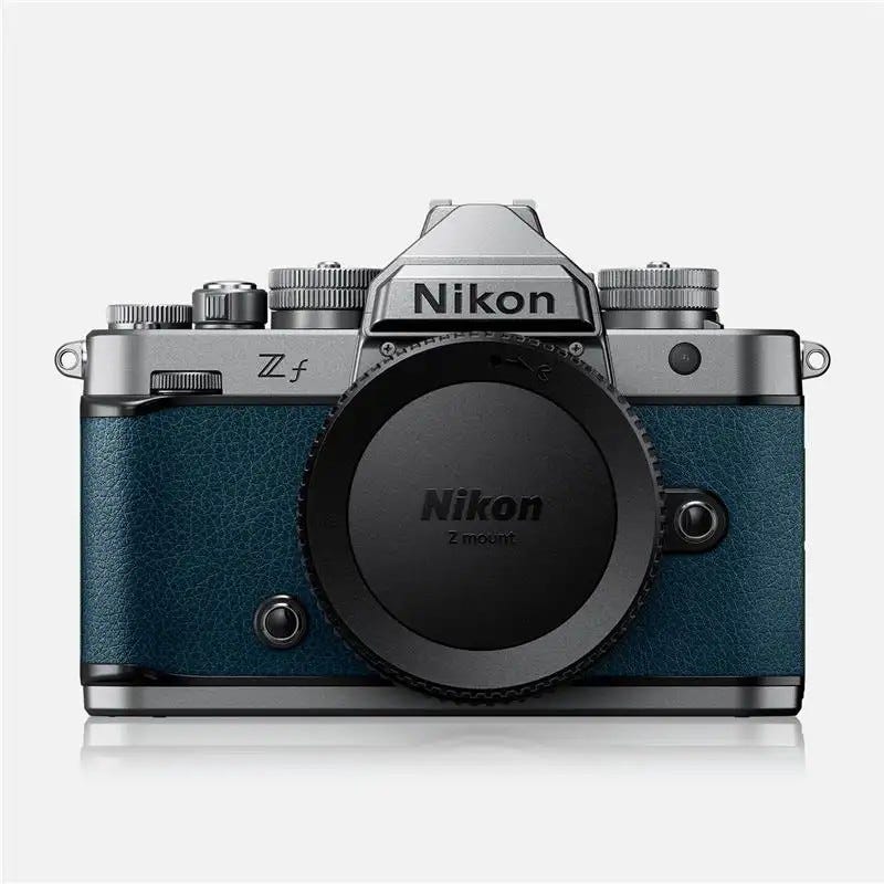 Nikon Z f Body (Silver/Indigo Blue)