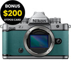 Nikon Z f Body (Silver/Teal Blue)