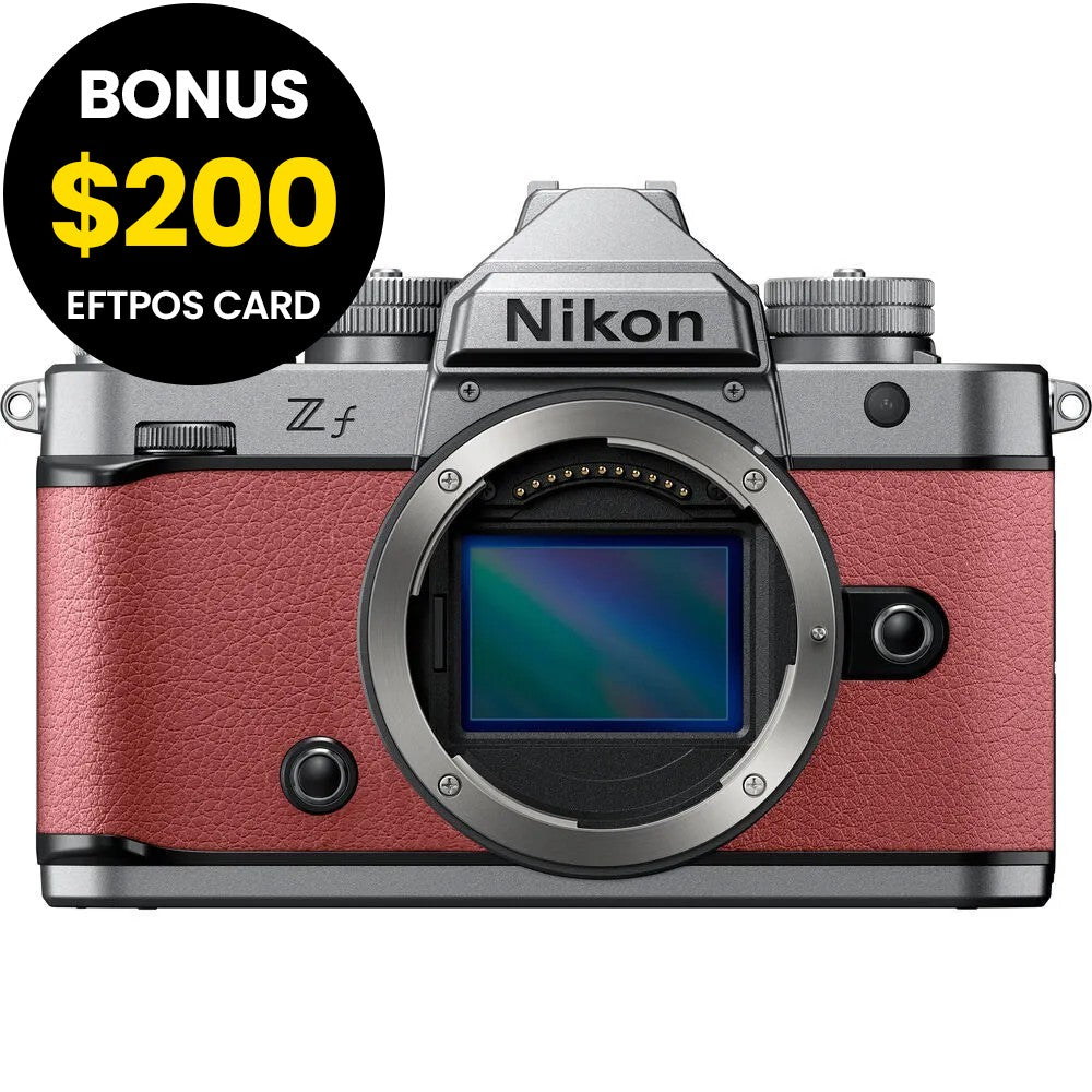 Nikon Z f Body (Silver/Mauve Pink)