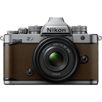 Nikon Z f with Z 40mm F/2 Lens Kit (Silver/Sepia Brown)