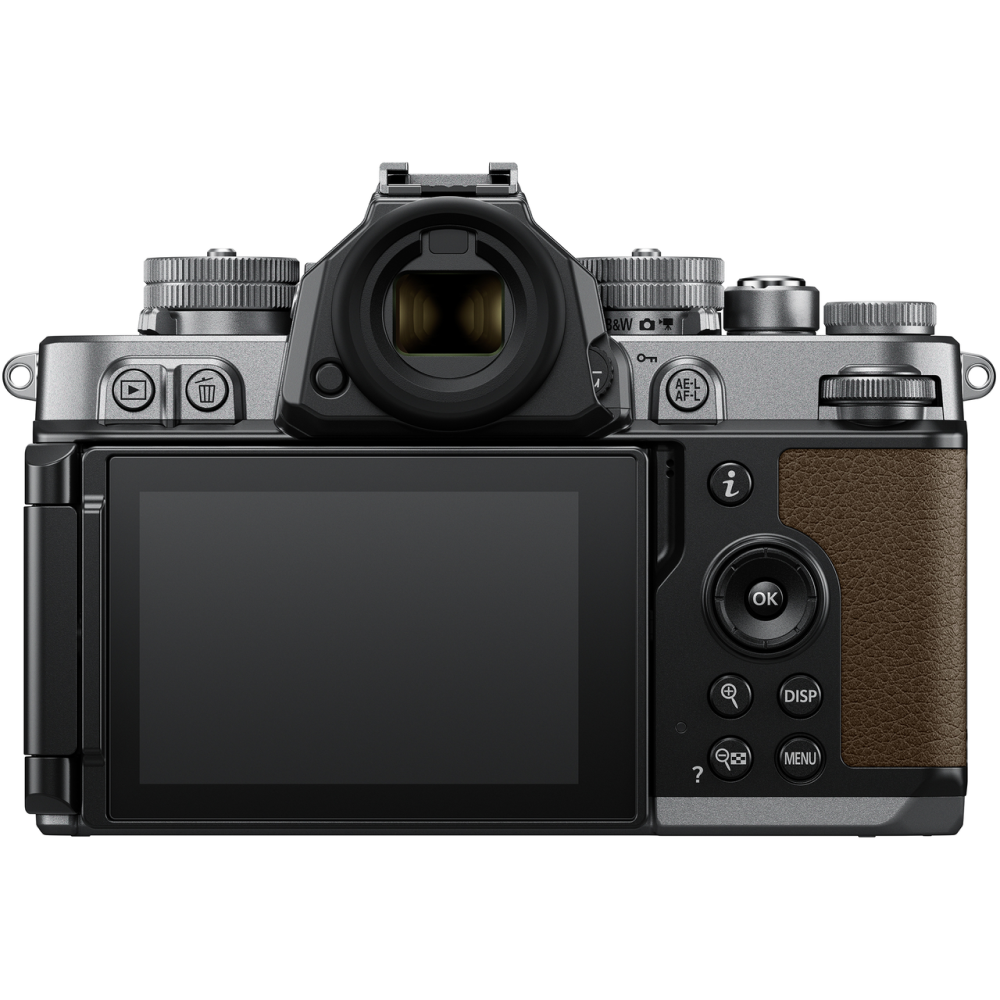 Nikon Z f with Z 40mm F/2 Lens Kit (Silver/Sepia Brown)