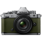 Nikon Z f with Z 40mm F/2 Lens Kit (Silver/Moss Green)