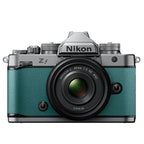 Nikon Z f with Z 40mm f/2 Lens Kit (Silver/Teal Blue)