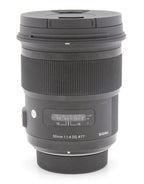Used Sigma 50mm f/1.4 DG HSM - Nikon F (Art Series) Lens S/N 52435984